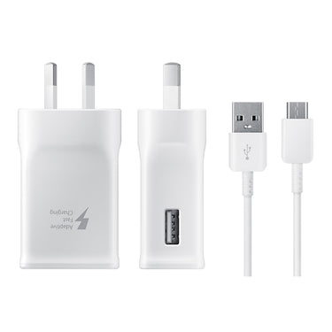 Samsung Fast Charging Travel Adapter (includes Type-C cable)(5V/9V) - White